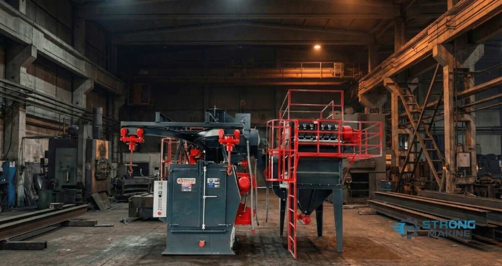 Hanger Type Sandblasting: Prep & Surface Cleaning