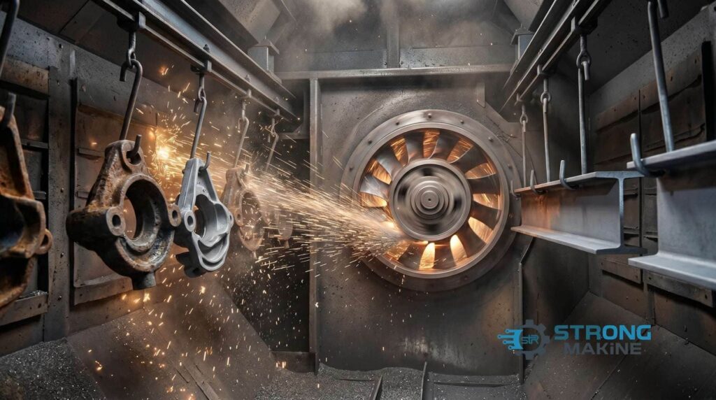 Hanger-Shot-Blasting-Machine-Turbine-Life-strong-machine