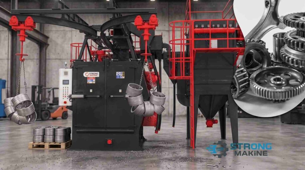 how-does-a-hanger-shot-blasting-machine-work