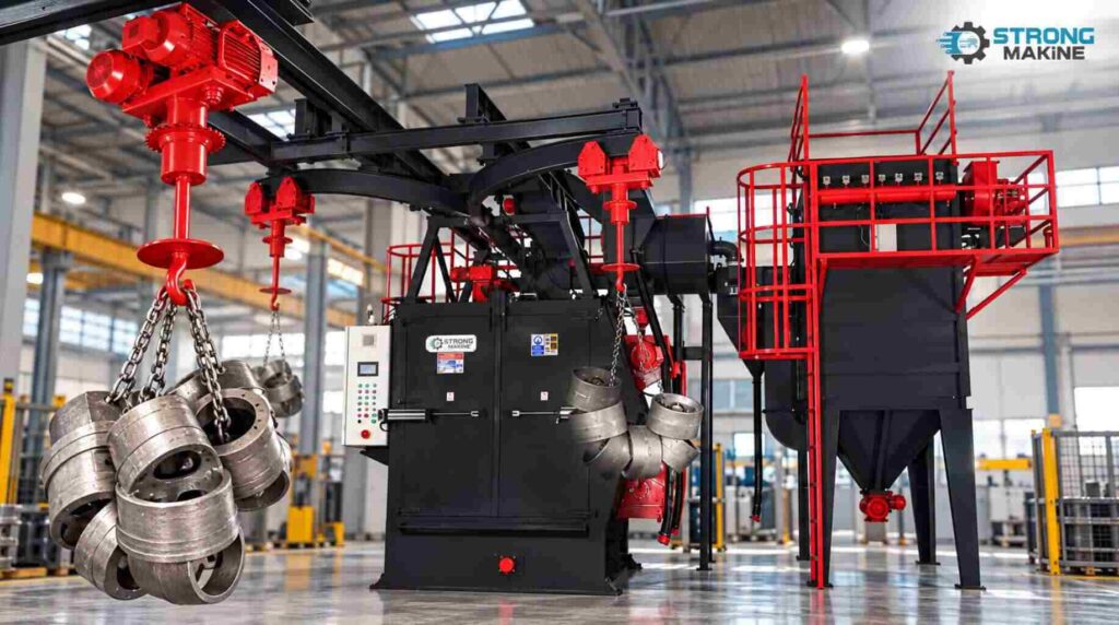 how-is-the-hanger-capacity-of-a-hanger-type-shot-blasting-machine-determined